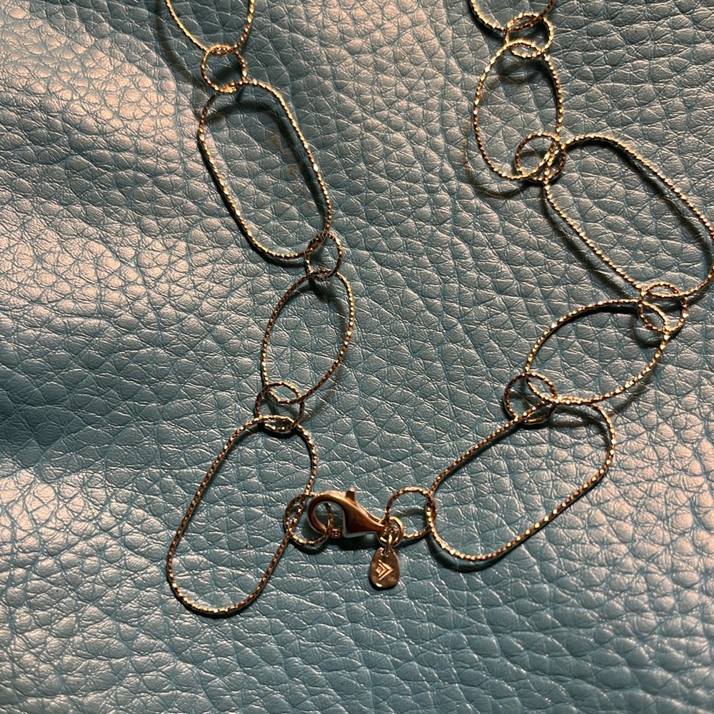 Silpada long necklace with lobster clasp